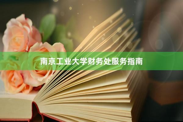 南京工业大学财务处服务指南